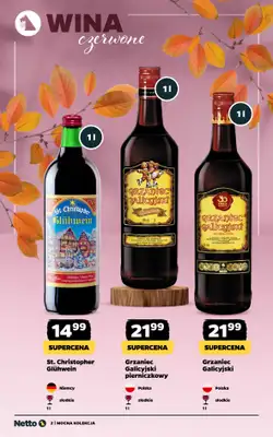 Netto - gazetka promocyjna Mocna Kolekcja - Wina od poniedziałku 10.11 do soboty 22.11 - strona 2