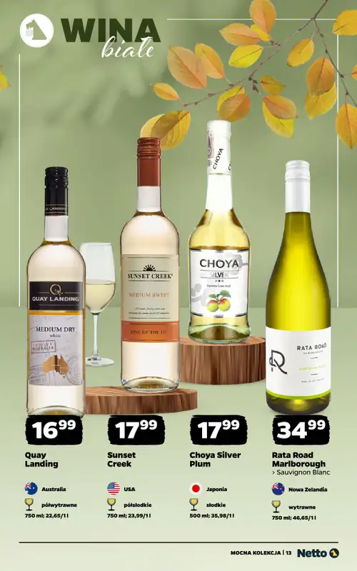 Netto - gazetka promocyjna Mocna Kolekcja - Wina od poniedziałku 10.11 do soboty 22.11 - strona 13