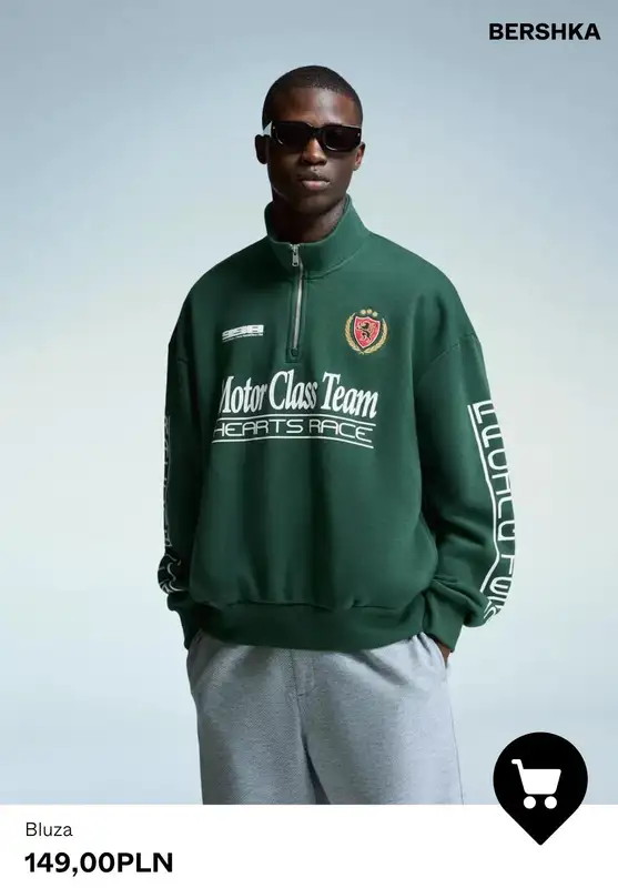 Bershka - gazetka promocyjna BLUZY męskie od czwartku 06.11  - strona 6