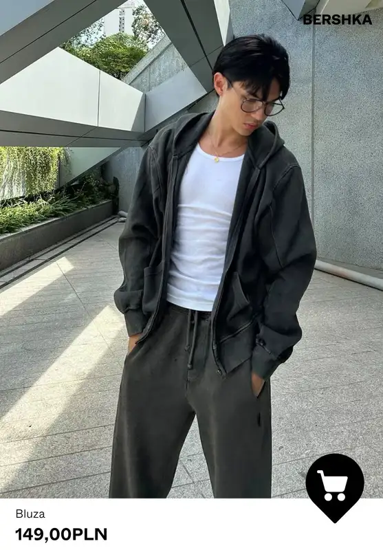 Bershka - gazetka promocyjna BLUZY męskie od czwartku 06.11  - strona 5