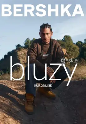 Bershka - gazetka promocyjna BLUZY męskie od czwartku 06.11 