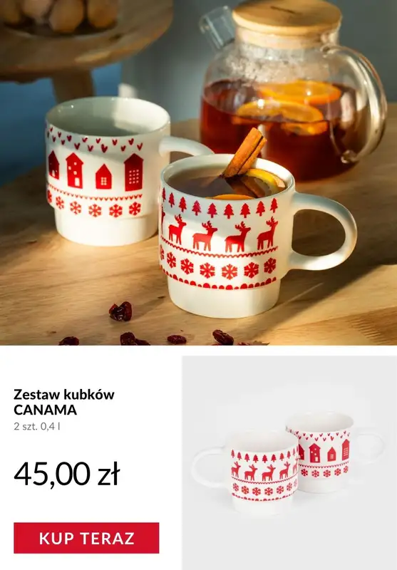 Homla - gazetka promocyjna Świąteczna kuchnia od czwartku 06.11  - strona 6