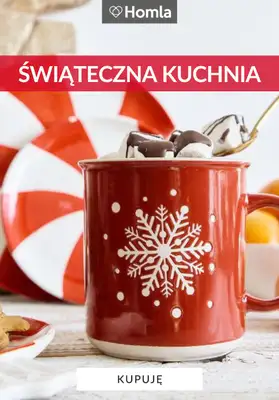 Homla - gazetka promocyjna Świąteczna kuchnia od czwartku 06.11 