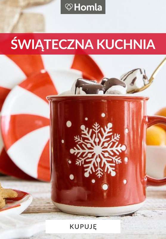 Homla - gazetka promocyjna Świąteczna kuchnia od czwartku 06.11 
