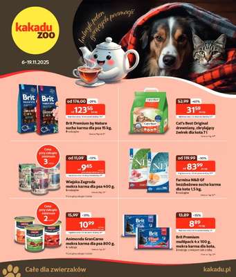 KAKADU - gazetka promocyjna Gazetka od czwartku 06.11 do środy 19.11