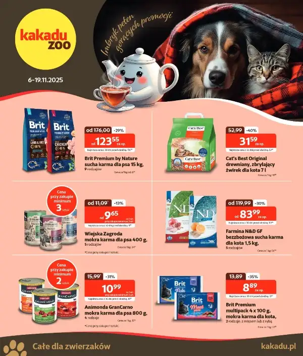 KAKADU - gazetka promocyjna Gazetka od czwartku 06.11 do środy 19.11
