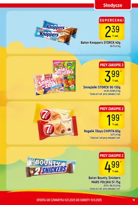 Delikatesy Piotruś Pan - gazetka promocyjna Gazetka od czwartku 06.11 do soboty 15.11 - strona 19