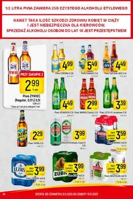 Delikatesy Piotruś Pan - gazetka promocyjna Gazetka od czwartku 06.11 do soboty 15.11 - strona 24