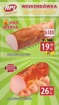 API Market - gazetka promocyjna Weekendówka od czwartku 06.11 do poniedziałku 10.11