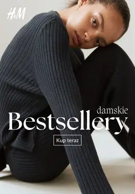 H&M - gazetka promocyjna BESTSELLERY damskie od czwartku 06.11 