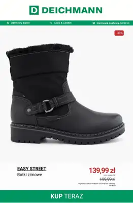 Deichmann - gazetka promocyjna Botki damskie z wyprzedaży od piątku 07.11  - strona 9