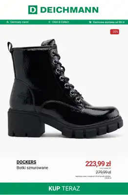 Deichmann - gazetka promocyjna Botki damskie z wyprzedaży od piątku 07.11  - strona 3