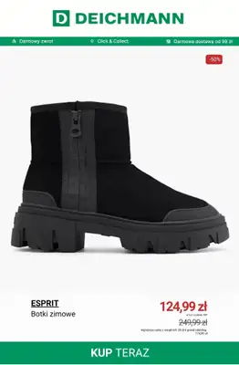 Deichmann - gazetka promocyjna Botki damskie z wyprzedaży od piątku 07.11  - strona 10
