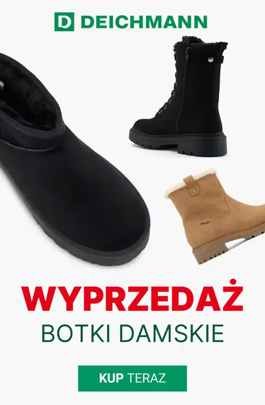 Deichmann - gazetka promocyjna Botki damskie z wyprzedaży od piątku 07.11 
