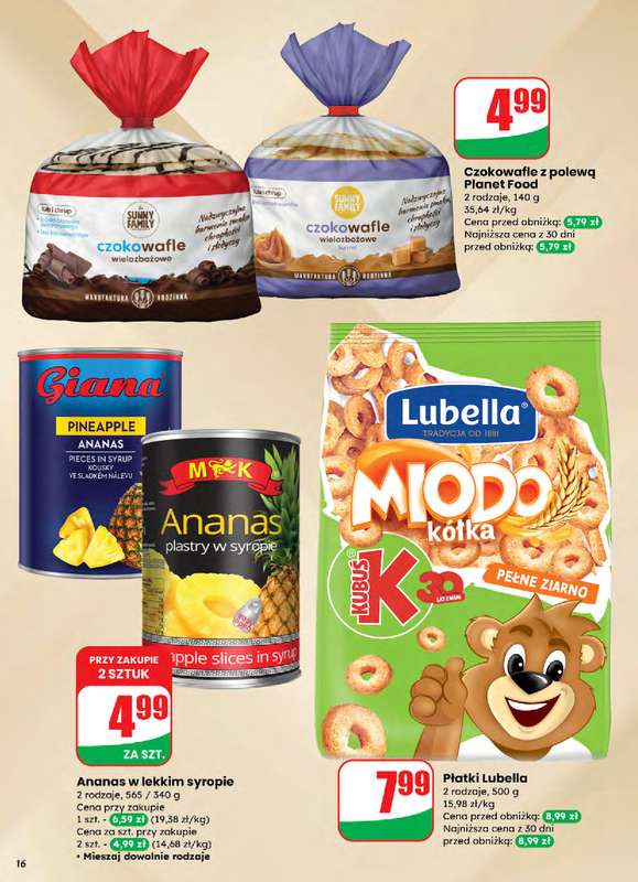 Dino - gazetka promocyjna Gazetka od środy 05.11 do poniedziałku 10.11 - strona 16