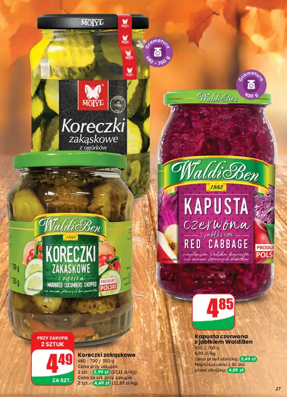 Dino - gazetka promocyjna Gazetka od środy 05.11 do poniedziałku 10.11 - strona 27