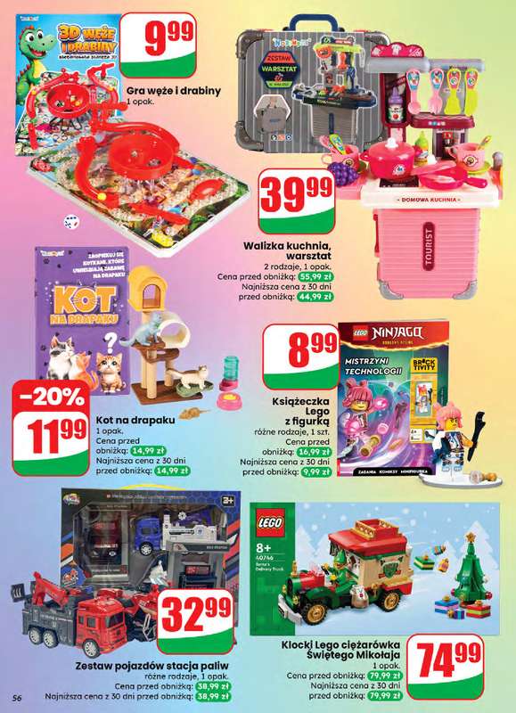 Dino - gazetka promocyjna Gazetka od środy 05.11 do poniedziałku 10.11 - strona 56