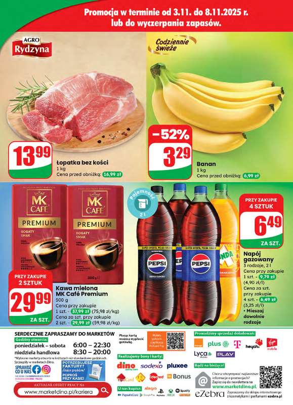 Dino - gazetka promocyjna Gazetka od środy 05.11 do poniedziałku 10.11 - strona 68