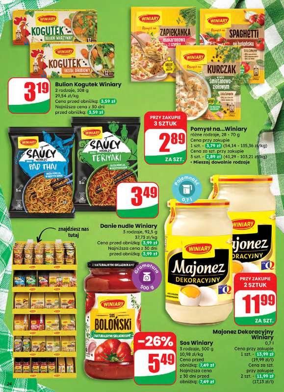 Dino - gazetka promocyjna Gazetka od środy 05.11 do poniedziałku 10.11 - strona 24