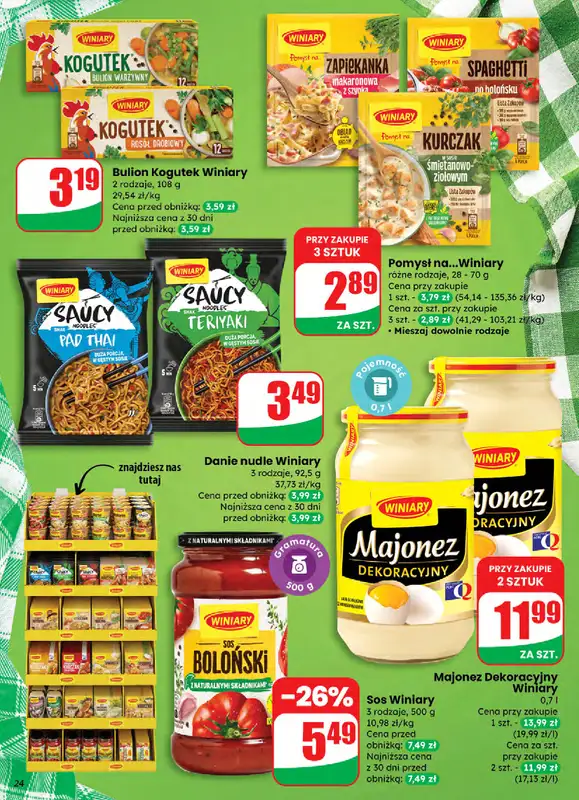 Dino - gazetka promocyjna Gazetka od środy 05.11 do poniedziałku 10.11 - strona 24