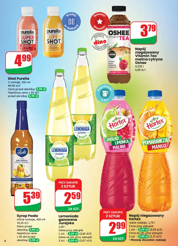 Dino - gazetka promocyjna Gazetka od środy 05.11 do poniedziałku 10.11 - strona 4