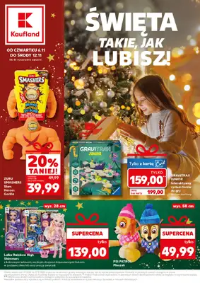 Kaufland - gazetka promocyjna Oferta Kaufland - Zabawki od czwartku 06.11 do środy 12.11