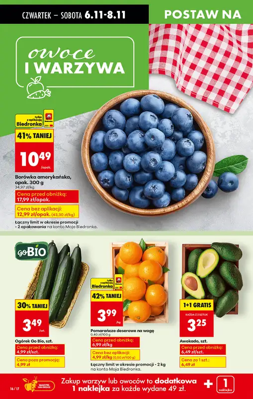 Biedronka - gazetka promocyjna Od czwartku, Z ladą tradycyjną od czwartku 06.11 do środy 12.11 - strona 20