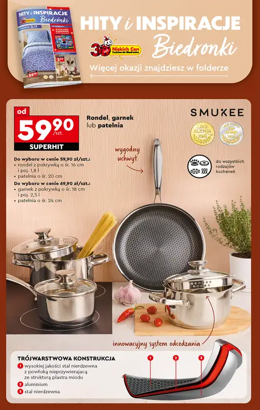 Biedronka - gazetka promocyjna Od czwartku, Z ladą tradycyjną od czwartku 06.11 do środy 12.11 - strona 70