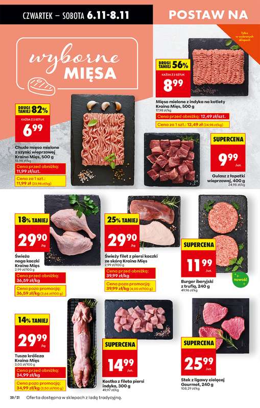 Biedronka - gazetka promocyjna Od czwartku, Z ladą tradycyjną od czwartku 06.11 do środy 12.11 - strona 26