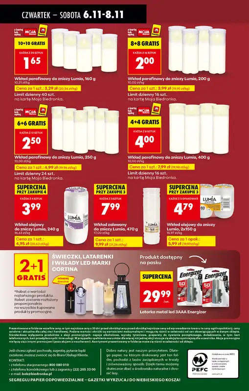 Biedronka - gazetka promocyjna Od czwartku, Z ladą tradycyjną od czwartku 06.11 do środy 12.11 - strona 77