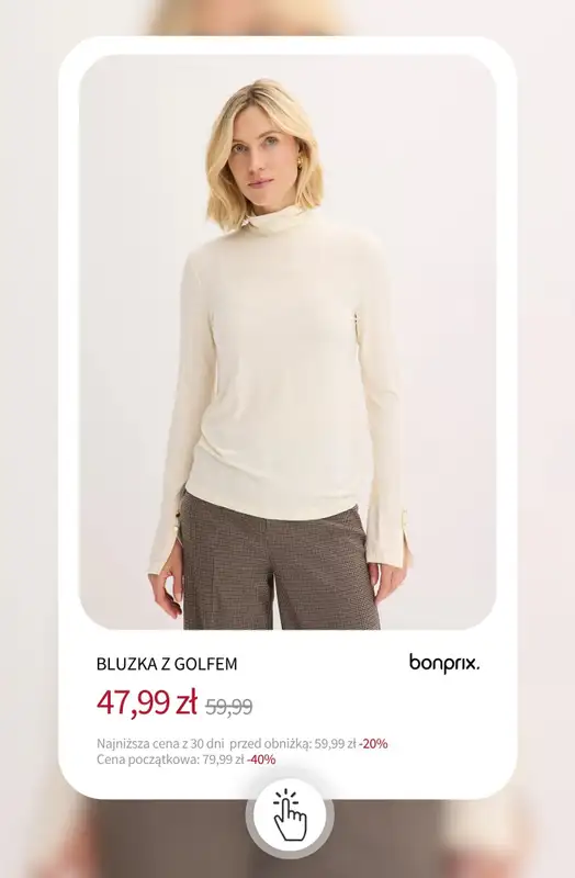 bonprix - gazetka promocyjna Wyprzedaż do -50% dla całej rodziny od czwartku 06.11  - strona 6