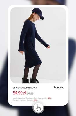 bonprix - gazetka promocyjna Wyprzedaż do -50% dla całej rodziny od czwartku 06.11  - strona 11