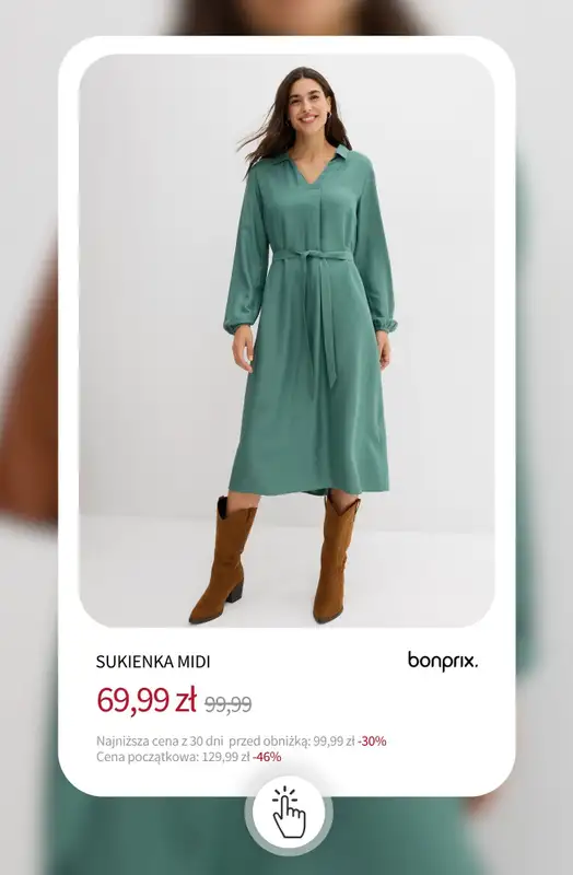 bonprix - gazetka promocyjna Wyprzedaż do -50% dla całej rodziny od czwartku 06.11  - strona 22