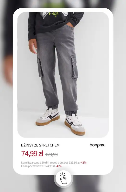 bonprix - gazetka promocyjna Wyprzedaż do -50% dla całej rodziny od czwartku 06.11  - strona 17