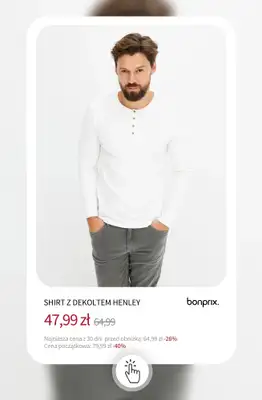 bonprix - gazetka promocyjna Wyprzedaż do -50% dla całej rodziny od czwartku 06.11  - strona 4