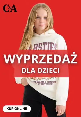 C&A - gazetka promocyjna Wyprzedaż dla dzieci od piątku 07.11 