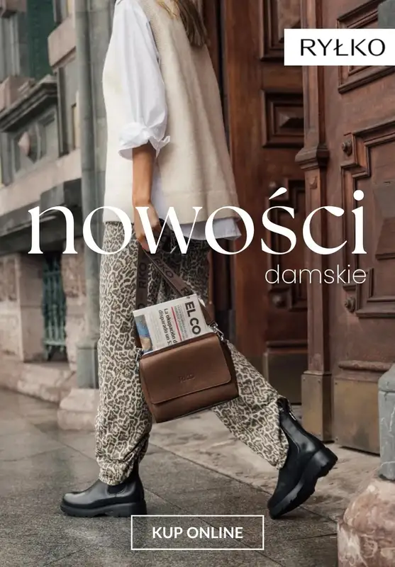 Ryłko - gazetka promocyjna NOWOŚCI damskie od czwartku 06.11 