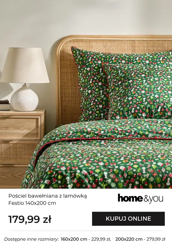 home&you - gazetka promocyjna Pościele świąteczne od czwartku 06.11 do piątku 14.11 - strona 7