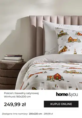 home&you - gazetka promocyjna Pościele świąteczne od czwartku 06.11 do piątku 14.11 - strona 11