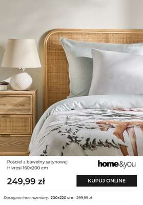 Pościel z bawełny satynowej Hivrosi 160x200 cm