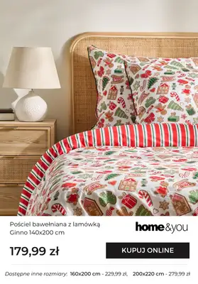 home&you - gazetka promocyjna Pościele świąteczne od czwartku 06.11 do piątku 14.11 - strona 3