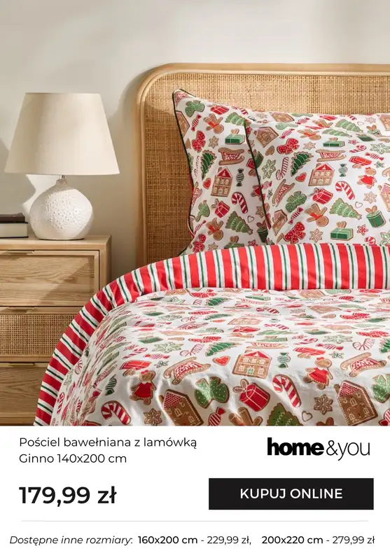 home&you - gazetka promocyjna Pościele świąteczne od czwartku 06.11 do piątku 14.11 - strona 3