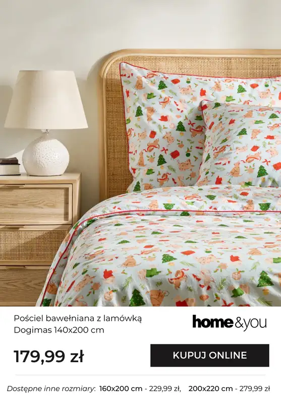 home&you - gazetka promocyjna Pościele świąteczne od czwartku 06.11 do piątku 14.11 - strona 8