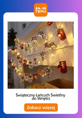 Temu - gazetka promocyjna Dekoracje wnętrz od piątku 07.11  - strona 6