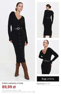 Top Secret - gazetka promocyjna Sukienki na jesień od niedzieli 09.11 do środy 12.11 - strona 6