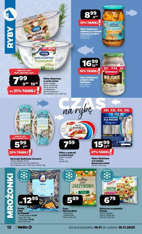 Netto - gazetka promocyjna Gazetka Spożywcza od poniedziałku 10.11 do soboty 15.11 - strona 12