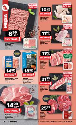 Netto - gazetka promocyjna Gazetka Spożywcza od poniedziałku 10.11 do soboty 15.11 - strona 8