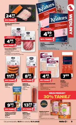 Netto - gazetka promocyjna Gazetka Spożywcza od poniedziałku 10.11 do soboty 15.11 - strona 9
