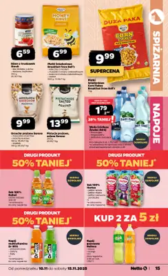 Netto - gazetka promocyjna Gazetka Spożywcza od poniedziałku 10.11 do soboty 15.11 - strona 15