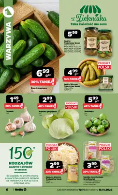 Netto - gazetka promocyjna Gazetka Spożywcza od poniedziałku 10.11 do soboty 15.11 - strona 6